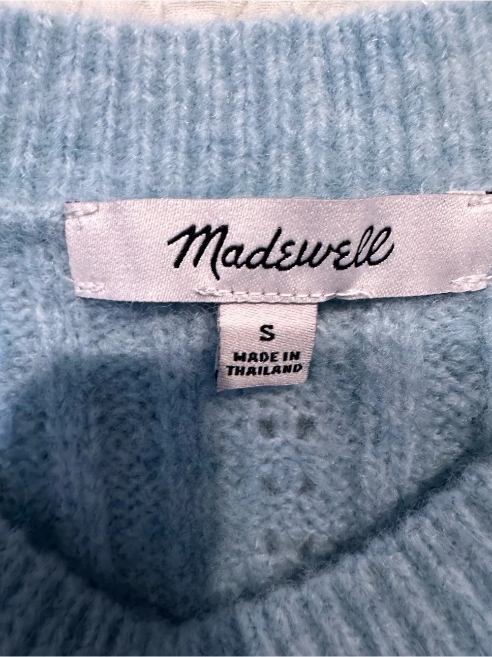 Madewell CloudSoft Short Sleeve Sweater size small